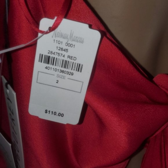 🎉HP🎉 NWT Jay Godfrey Red Open Back Tank Size 2 - Picture 3 of 4